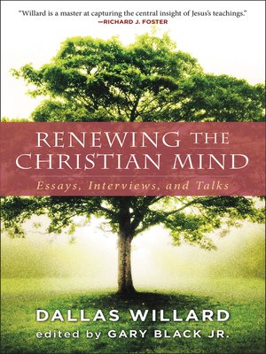 cover image of Renewing the Christian Mind
